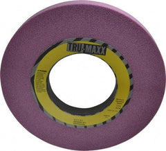 Tru-Maxx - 12" Diam x 5" Hole x 1" Thick, I Hardness, 46 Grit Surface Grinding Wheel - Aluminum Oxide, Type 1, Coarse Grade, 2,705 Max RPM, Vitrified Bond, No Recess - A1 Tooling