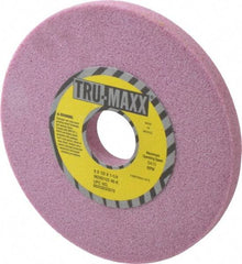 Tru-Maxx - 6" Diam x 1-1/4" Hole x 1/2" Thick, K Hardness, 46 Grit Surface Grinding Wheel - Aluminum Oxide, Type 1, Coarse Grade, 5,410 Max RPM, Vitrified Bond, No Recess - A1 Tooling