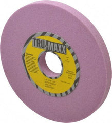 Tru-Maxx - 6" Diam x 1-1/4" Hole x 1/2" Thick, K Hardness, 60 Grit Surface Grinding Wheel - Aluminum Oxide, Type 1, Medium Grade, 5,410 Max RPM, Vitrified Bond, No Recess - A1 Tooling