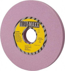 Tru-Maxx - 6" Diam x 1-1/4" Hole x 1/2" Thick, K Hardness, 80 Grit Surface Grinding Wheel - Aluminum Oxide, Type 1, Medium Grade, 5,410 Max RPM, Vitrified Bond, No Recess - A1 Tooling