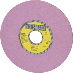 Tru-Maxx - 7" Diam x 1-1/4" Hole x 1/4" Thick, K Hardness, 60 Grit Surface Grinding Wheel - Aluminum Oxide, Type 1, Medium Grade, 3,600 Max RPM, Vitrified Bond, No Recess - A1 Tooling