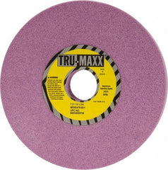 Tru-Maxx - 7" Diam x 1-1/4" Hole x 1" Thick, I Hardness, 60 Grit Surface Grinding Wheel - Aluminum Oxide, Type 1, Medium Grade, 3,600 Max RPM, Vitrified Bond, No Recess - A1 Tooling