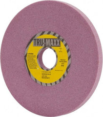 Tru-Maxx - 7" Diam x 1-1/4" Hole x 1/2" Thick, K Hardness, 60 Grit Surface Grinding Wheel - Aluminum Oxide, Type 1, Medium Grade, 3,600 Max RPM, Vitrified Bond, No Recess - A1 Tooling