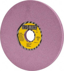 Tru-Maxx - 8" Diam x 1-1/4" Hole x 1/2" Thick, I Hardness, 60 Grit Surface Grinding Wheel - Aluminum Oxide, Type 1, Medium Grade, 3,600 Max RPM, Vitrified Bond, No Recess - A1 Tooling