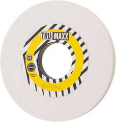 Tru-Maxx - 10" Diam x 3" Hole x 3/4" Thick, H Hardness, 46 Grit Surface Grinding Wheel - Aluminum Oxide, Type 1, Coarse Grade, 2,483 Max RPM, Vitrified Bond, No Recess - A1 Tooling