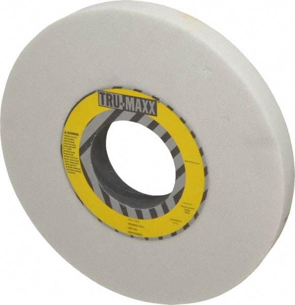 Tru-Maxx - 10" Diam x 3" Hole x 1" Thick, H Hardness, 46 Grit Surface Grinding Wheel - Aluminum Oxide, Type 1, Coarse Grade, 2,480 Max RPM, Vitrified Bond, No Recess - A1 Tooling