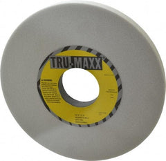 Tru-Maxx - 12" Diam x 3" Hole x 1" Thick, J Hardness, 46 Grit Surface Grinding Wheel - Aluminum Oxide, Type 1, Coarse Grade, 2,705 Max RPM, Vitrified Bond, No Recess - A1 Tooling