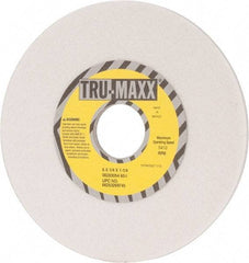 Tru-Maxx - 6" Diam x 1-1/4" Hole x 1/4" Thick, I Hardness, 60 Grit Surface Grinding Wheel - Aluminum Oxide, Type 1, Medium Grade, 5,410 Max RPM, Vitrified Bond, No Recess - A1 Tooling