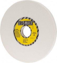 Tru-Maxx - 7" Diam x 1-1/4" Hole x 1/2" Thick, I Hardness, 100 Grit Surface Grinding Wheel - Aluminum Oxide, Type 1, Fine Grade, 3,600 Max RPM, Vitrified Bond, No Recess - A1 Tooling