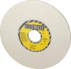 Tru-Maxx - 7" Diam x 1-1/4" Hole x 1/4" Thick, I Hardness, 60 Grit Surface Grinding Wheel - Aluminum Oxide, Type 1, Medium Grade, 3,600 Max RPM, Vitrified Bond, No Recess - A1 Tooling