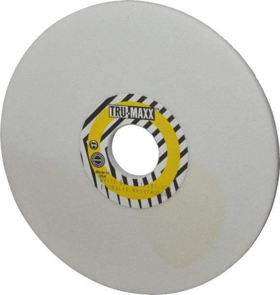 Tru-Maxx - 7" Diam x 1-1/4" Hole x 1/4" Thick, K Hardness, 60 Grit Surface Grinding Wheel - Aluminum Oxide, Type 1, Medium Grade, 3,600 Max RPM, Vitrified Bond, No Recess - A1 Tooling