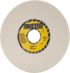 Tru-Maxx - 7" Diam x 1-1/4" Hole x 1/4" Thick, K Hardness, 80 Grit Surface Grinding Wheel - Aluminum Oxide, Type 1, Medium Grade, 3,600 Max RPM, Vitrified Bond, No Recess - A1 Tooling