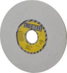 Tru-Maxx - 7" Diam x 1-1/4" Hole x 1/4" Thick, K Hardness, 150 Grit Surface Grinding Wheel - Aluminum Oxide, Type 1, Very Fine Grade, 3,600 Max RPM, Vitrified Bond, No Recess - A1 Tooling