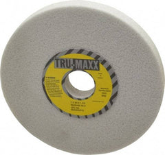 Tru-Maxx - 7" Diam x 1-1/4" Hole x 3/4" Thick, H Hardness, 46 Grit Surface Grinding Wheel - Aluminum Oxide, Type 1, Coarse Grade, 3,600 Max RPM, Vitrified Bond, No Recess - A1 Tooling