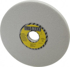 Tru-Maxx - 8" Diam x 1-1/4" Hole x 1/2" Thick, H Hardness, 46 Grit Surface Grinding Wheel - Aluminum Oxide, Type 1, Coarse Grade, 3,105 Max RPM, Vitrified Bond, No Recess - A1 Tooling