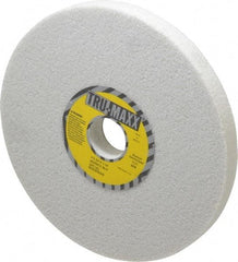 Tru-Maxx - 8" Diam x 1-1/4" Hole x 3/4" Thick, H Hardness, 46 Grit Surface Grinding Wheel - Aluminum Oxide, Type 1, Coarse Grade, 3,105 Max RPM, Vitrified Bond, No Recess - A1 Tooling