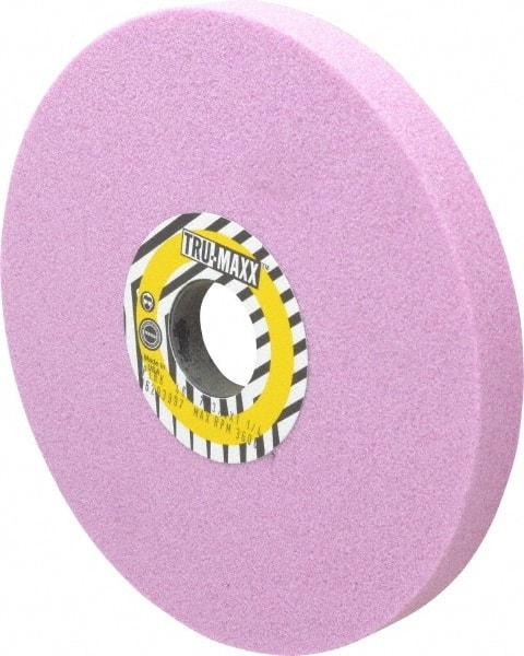 Tru-Maxx - 7" Diam x 1-1/4" Hole x 3/4" Thick, I Hardness, 46 Grit Surface Grinding Wheel - Aluminum Oxide, Type 5, Coarse Grade, 3,600 Max RPM, Vitrified Bond, One-Side Recess - A1 Tooling