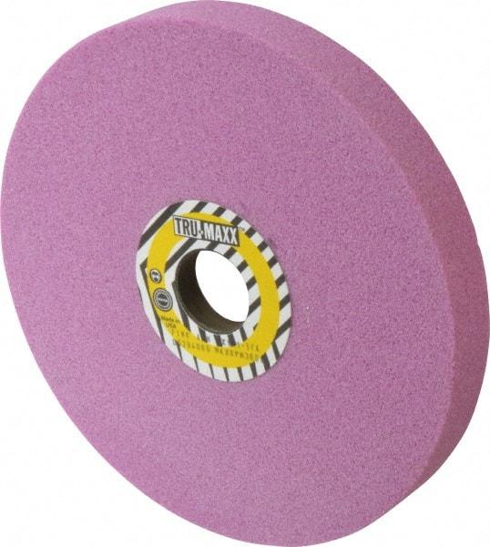 Tru-Maxx - 8" Diam x 1-1/4" Hole x 1" Thick, H Hardness, 46 Grit Surface Grinding Wheel - Aluminum Oxide, Type 5, Coarse Grade, 3,105 Max RPM, Vitrified Bond, One-Side Recess - A1 Tooling