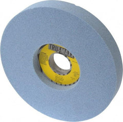 Tru-Maxx - 7" Diam x 1-1/4" Hole x 1" Thick, K Hardness, 60 Grit Surface Grinding Wheel - Ceramic, Type 5, Medium Grade, 3,600 Max RPM, Vitrified Bond, One-Side Recess - A1 Tooling