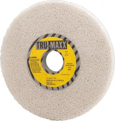 Tru-Maxx - 7" Diam x 1-1/4" Hole x 1/2" Thick, G Hardness, 46 Grit Surface Grinding Wheel - Aluminum Oxide, Type 1, Coarse Grade, 3,600 Max RPM, Vitrified Bond, No Recess - A1 Tooling