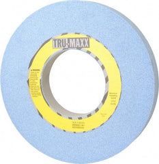 Tru-Maxx - 12" Diam x 5" Hole x 1-1/2" Thick, I Hardness, 46 Grit Surface Grinding Wheel - Ceramic, Type 1, Coarse Grade, 2,705 Max RPM, Vitrified Bond, No Recess - A1 Tooling