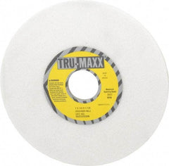 Tru-Maxx - 7" Diam x 1-1/4" Hole x 1/4" Thick, J Hardness, 46 Grit Surface Grinding Wheel - Ceramic, Type 1, Coarse Grade, 3,600 Max RPM, Vitrified Bond, No Recess - A1 Tooling