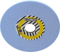 Tru-Maxx - 7" Diam x 1-1/4" Hole x 1/4" Thick, I Hardness, 60 Grit Surface Grinding Wheel - Ceramic, Type 1, Medium Grade, 3,600 Max RPM, Vitrified Bond, No Recess - A1 Tooling