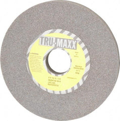 Tru-Maxx - 6" Diam x 1-1/4" Hole x 1/2" Thick, K Hardness, 60 Grit Surface Grinding Wheel - Aluminum Oxide, Type 1, Medium Grade, 5,410 Max RPM, Vitrified Bond, No Recess - A1 Tooling