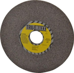 Tru-Maxx - 7" Diam x 1-1/4" Hole x 1/4" Thick, J Hardness, 46 Grit Surface Grinding Wheel - Aluminum Oxide, Type 1, Coarse Grade, 3,600 Max RPM, Vitrified Bond, No Recess - A1 Tooling