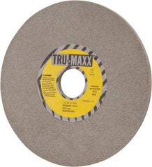 Tru-Maxx - 7" Diam x 1-1/4" Hole x 1/4" Thick, K Hardness, 120 Grit Surface Grinding Wheel - Aluminum Oxide, Type 1, Fine Grade, 3,600 Max RPM, Vitrified Bond, No Recess - A1 Tooling