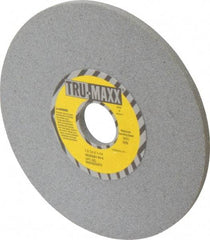 Tru-Maxx - 7" Diam x 1-1/4" Hole x 1/4" Thick, K Hardness, 80 Grit Surface Grinding Wheel - Aluminum Oxide, Type 1, Medium Grade, 3,600 Max RPM, Vitrified Bond, No Recess - A1 Tooling