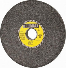 Tru-Maxx - 8" Diam x 1-1/4" Hole x 3/4" Thick, K Hardness, 46 Grit Surface Grinding Wheel - Aluminum Oxide, Type 1, Coarse Grade, 3,600 Max RPM, Vitrified Bond, No Recess - A1 Tooling