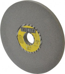 Tru-Maxx - 8" Diam x 1-1/4" Hole x 1/2" Thick, I Hardness, 100 Grit Surface Grinding Wheel - Aluminum Oxide, Type 1, Fine Grade, 3,600 Max RPM, Vitrified Bond, No Recess - A1 Tooling