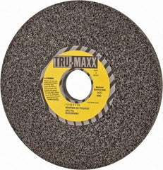 Tru-Maxx - 7" Diam x 1-1/4" Hole x 1/2" Thick, I Hardness, 46 Grit Surface Grinding Wheel - Aluminum Oxide, Type 1, Coarse Grade, 3,600 Max RPM, Vitrified Bond, No Recess - A1 Tooling