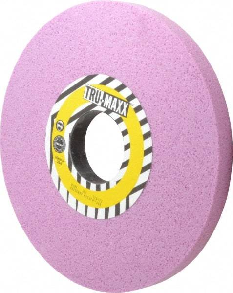 Tru-Maxx - 12" Diam x 3" Hole x 1" Thick, I Hardness, 46 Grit Surface Grinding Wheel - Aluminum Oxide, Type 1, Coarse Grade, 2,069 Max RPM, Vitrified Bond, No Recess - A1 Tooling