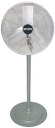 TPI - 30" Blade, 1/4 hp, 9,200 Max CFM, Single Phase Pedestal Stand Explosion Proof Fan - 5/2.6 Amps, 120/240 Volts - A1 Tooling