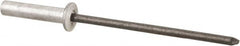 RivetKing - Size 46 Dome Head Aluminum Closed End Sealing Blind Rivet - Steel Mandrel, 0.313" to 3/8" Grip, 1/4" Head Diam, 0.129" to 0.133" Hole Diam, 0.61" Length Under Head, 1/8" Body Diam - A1 Tooling