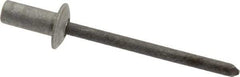 RivetKing - Size 64 Dome Head Aluminum Closed End Sealing Blind Rivet - Steel Mandrel, 0.188" to 1/4" Grip, 3/8" Head Diam, 0.192" to 0.196" Hole Diam, 0.531" Length Under Head, 3/16" Body Diam - A1 Tooling