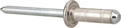 RivetKing - Size 86-88 Dome Head Aluminum Multi Grip Blind Rivet - Steel Mandrel, 1/4" to 3/4" Grip, 0.511" Head Diam, 0.257" to 0.261" Hole Diam, 0.708" Length Under Head, 1/4" Body Diam - A1 Tooling