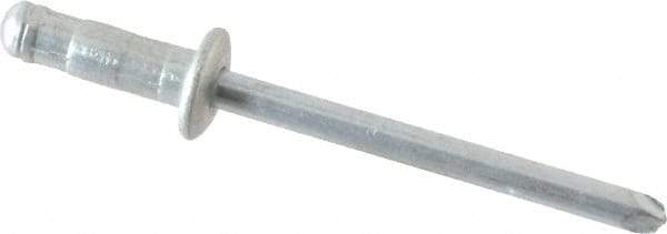 RivetKing - Size 52-53 Dome Head Steel Multi Grip Blind Rivet - Steel Mandrel, 0.056" to 0.196" Grip, 0.312" Head Diam, 0.192" to 0.196" Hole Diam, 0.437" Length Under Head, 5/32" Body Diam - A1 Tooling