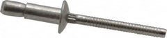 RivetKing - Size 64 Dome Head Stainless Steel Structural with Locking Stem Blind Rivet - Stainless Steel Mandrel, 0.062" to 0.27" Grip, 0.385" Head Diam, 0.194" to 0.204" Hole Diam, 0.415" Length Under Head, 3/16" Body Diam - A1 Tooling