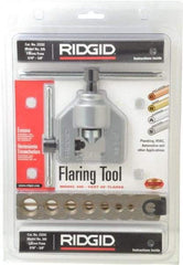 Ridgid - 3/16 to 5/8" Pipe Capacity, Flaring Tools & Tube Expanders - A1 Tooling