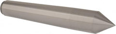 Riten - 1-3/4" Head Diam, Hardened Tool Steel Standard Point Solid Dead Center - Jarno 14 Taper, 1-3/4" Point Diam, 3" Point Length, 10-1/2" OAL - A1 Tooling