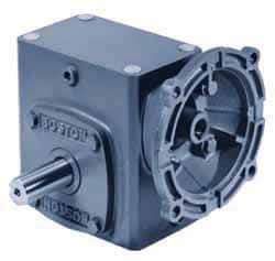 Boston Gear - 1 Centerline Distance, 5:1, 350 RPM Output,, Speed Reducer - Single Shaft Left, 56C NEMA - A1 Tooling