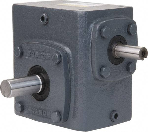 Boston Gear - 2.38 Centerline Distance, 15:1, 117 RPM Output, 2.34 Input Horsepower, 1,159 Lbs. Max Torque, Speed Reducer - Single Shaft Left - A1 Tooling