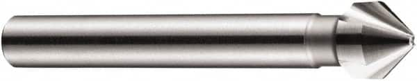 DORMER - 10mm Shank Diam, 3 Flute 90° High Speed Steel Countersink - A1 Tooling