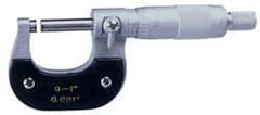 Value Collection - 8 to 9" Range, 0.0001" Graduation, Mechanical Outside Micrometer - Ratchet Stop Thimble - A1 Tooling