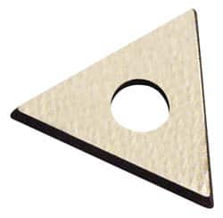 Hyde Tools - Solid Carbide Triangular Stiff Scraper Replacement Blade - 5-7/8" Blade Length x 7/8" Blade Width, For 10600 - A1 Tooling