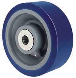 Hamilton - 8 Inch Diameter x 3 Inch Wide, Polyurethane Caster Wheel - 3,500 Lb. Capacity, 3-1/4 Inch Hub Length, 1 Inch Axle Diameter, Precision Tapered Roller Bearing - A1 Tooling