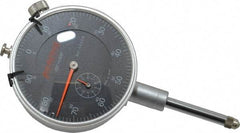 Peacock - 1" Range, 0-100 Dial Reading, 0.001" Graduation Dial Drop Indicator - 2-3/64" Dial, 0.002" Accuracy, Revolution Counter - A1 Tooling